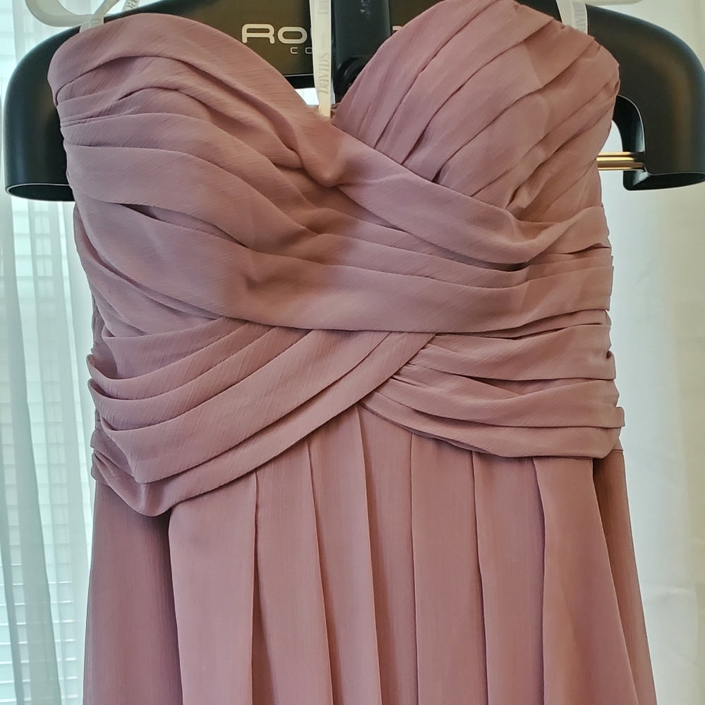 Davids Bridal Boned Strapless dress